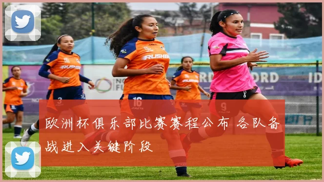 欧洲杯俱乐部比赛赛程公布 各队备战进入关键阶段