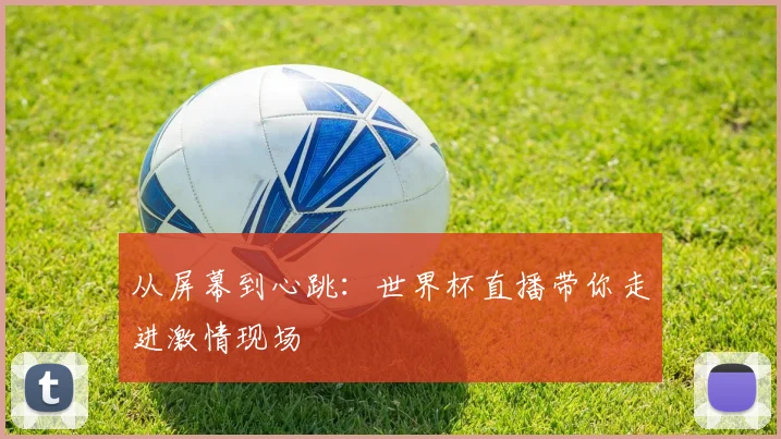 从屏幕到心跳：世界杯直播带你走进激情现场